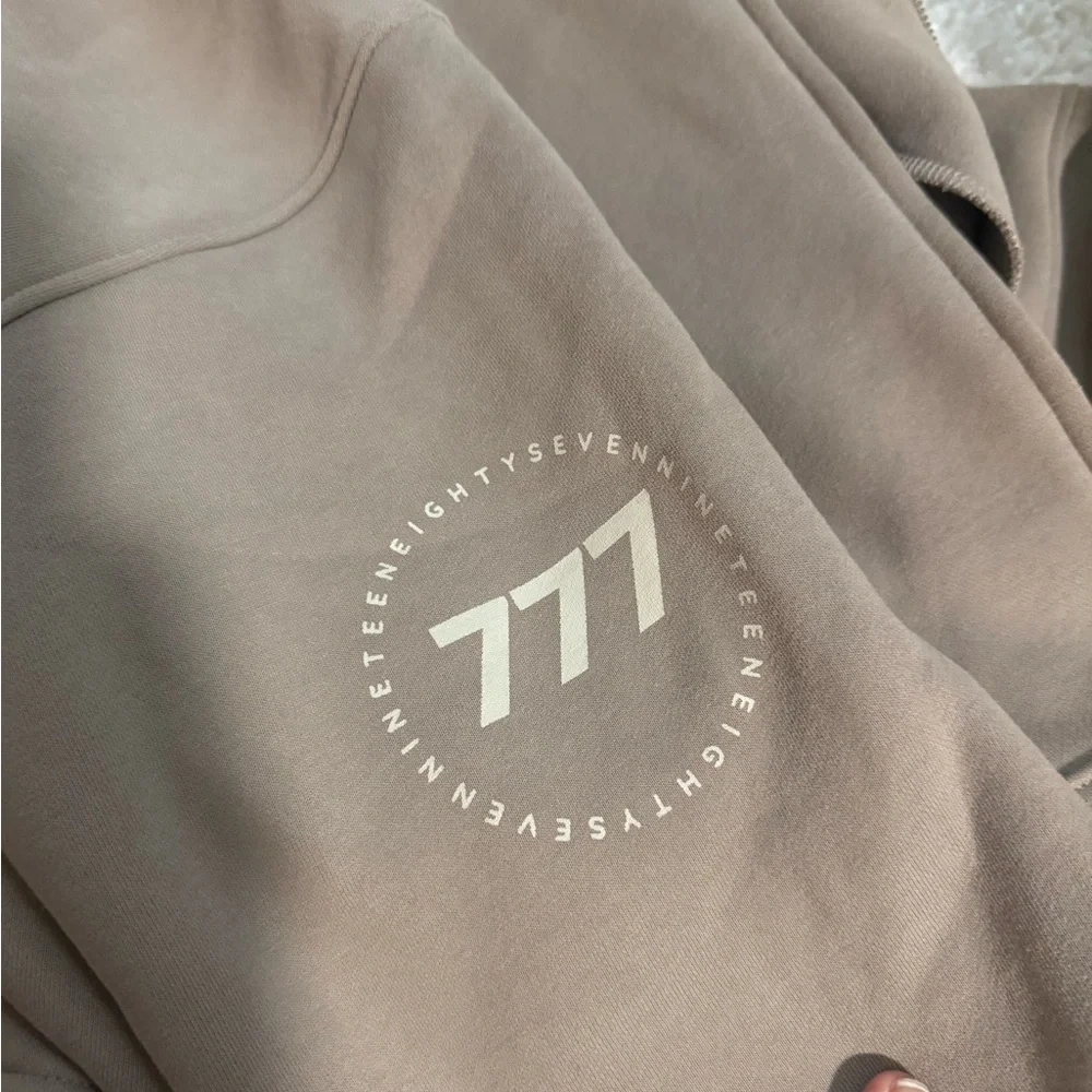 NWT 1987 Label 777 Zip up and Sweatpants Set in Nantucket Size Large L - Picture 2 of 16